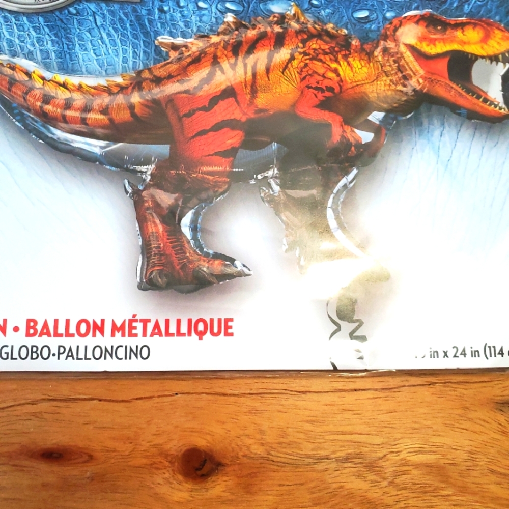 SUPERSHAPE Foil Balloon-Jurassic World T-Rex